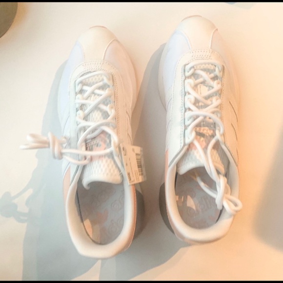 adidas Originals SL Andridge Shoes White/Vapour - Picture 4 of 8